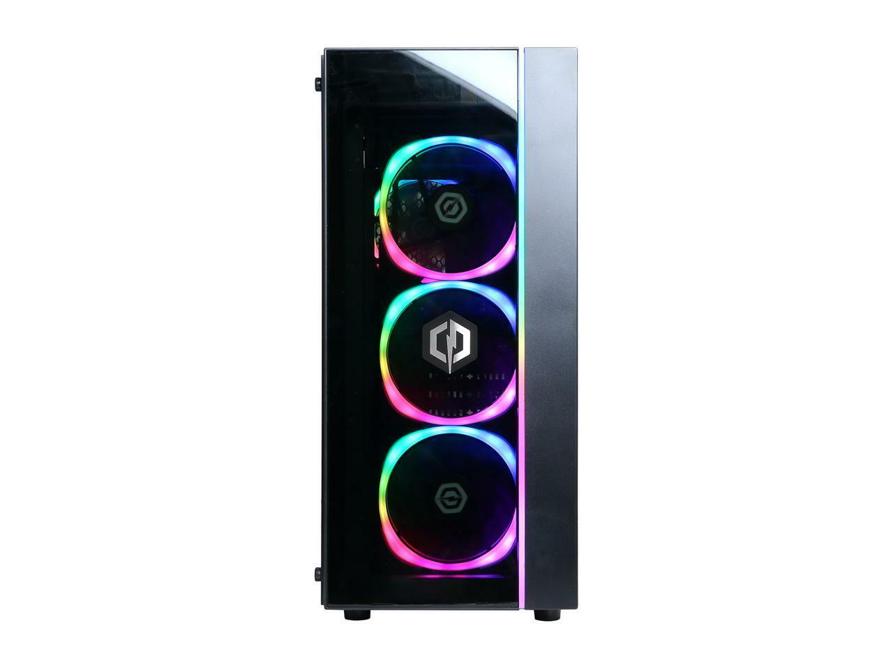 ABS Legend Gaming PC Intel i7 10700K AORUS RX 580 8GB 500 GB m2 SSD 1TB Storage