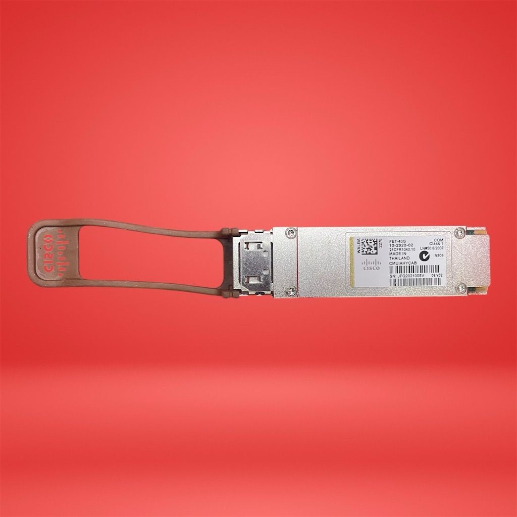 Cisco, FET-40G, Fabric Extender Transceiver Module QSFP PN: 10-2920-02