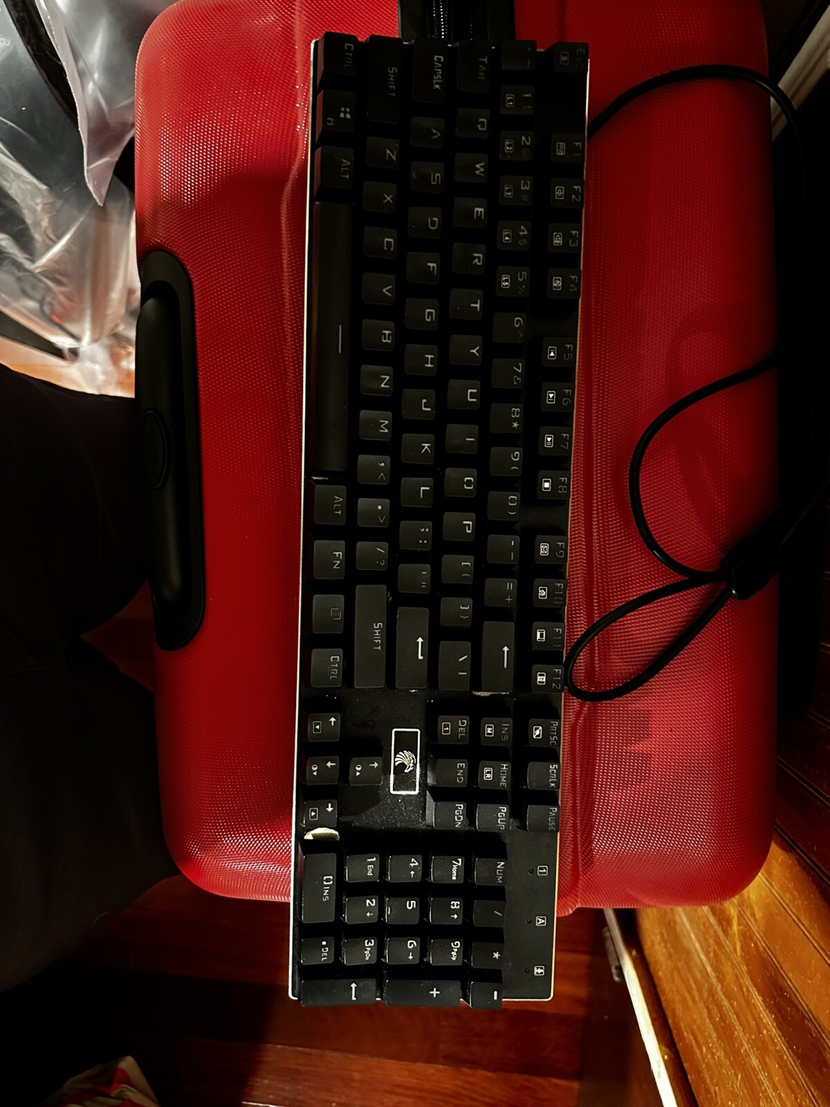 E-YOOSO Z-88 Super Scholar Gaming Keyboard - USB Wired - RGB Mechanical - Black