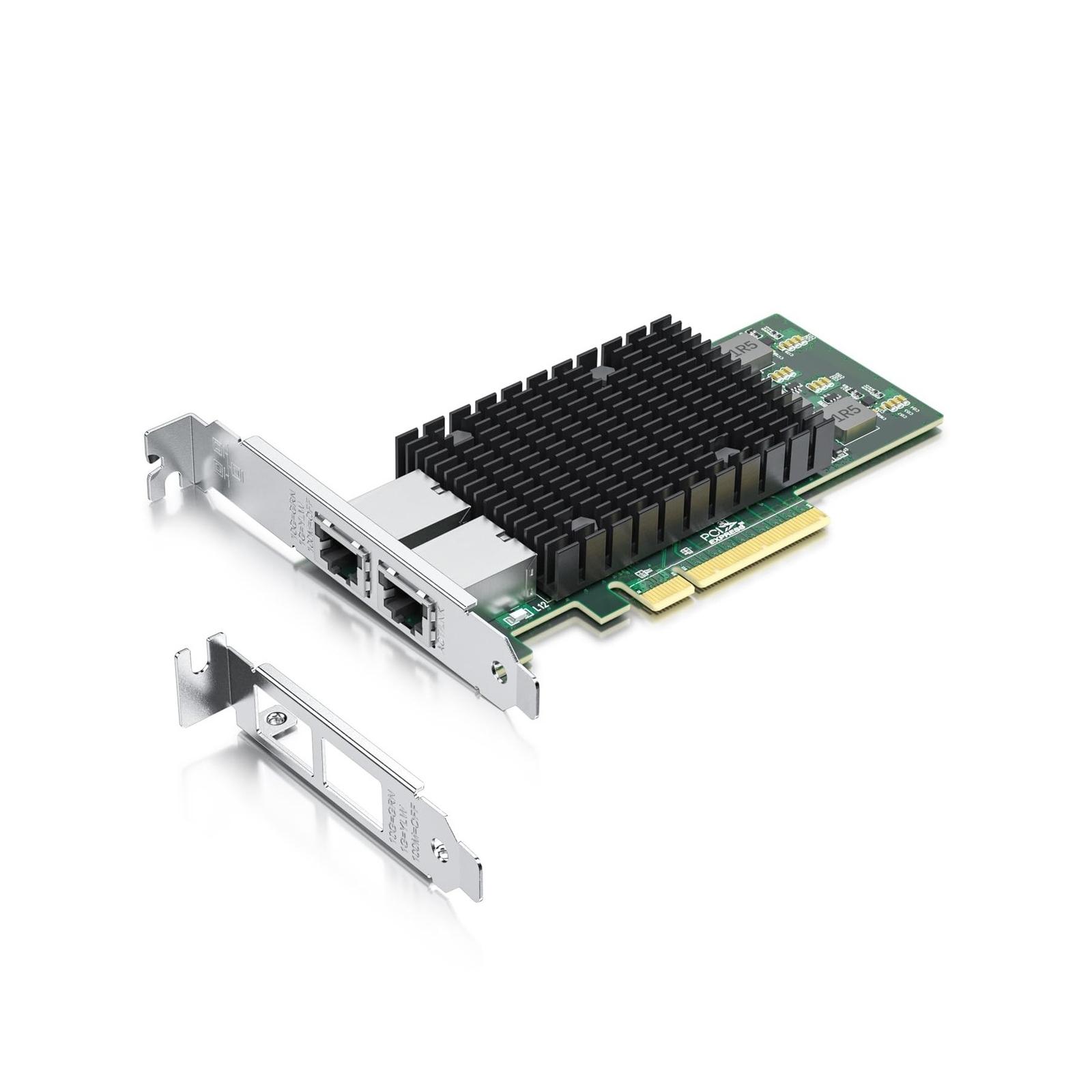 10Gb PCI-E Network Card NIC, Dual RJ45 Copper Ports, Compare to Intel X540-T2...