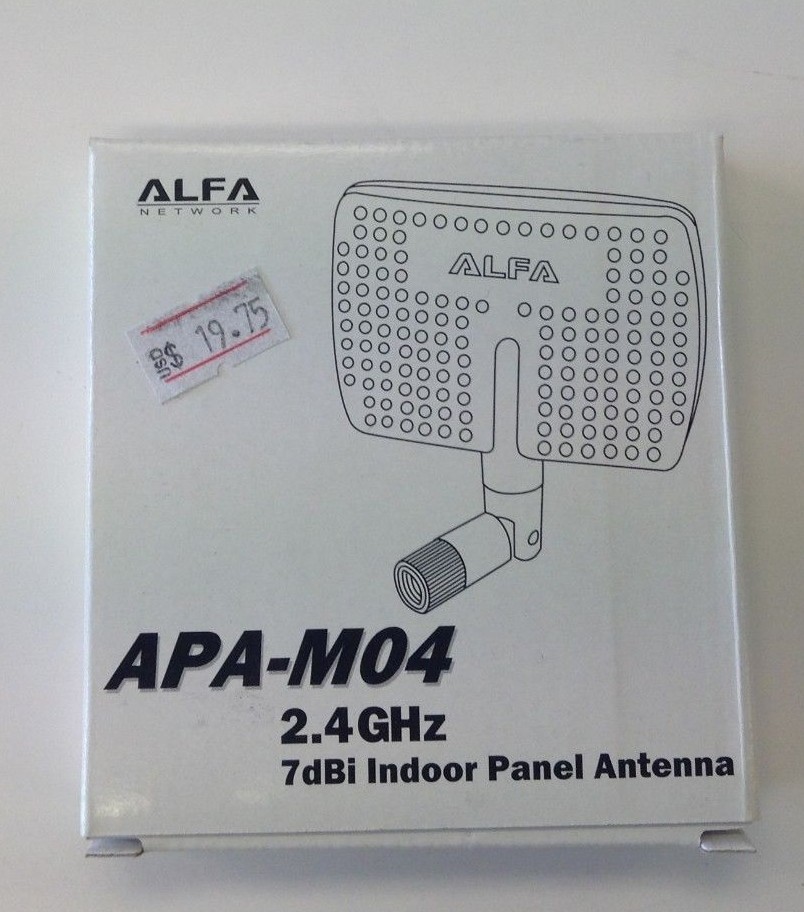 ALFA Network APA-M04 2.4 GHz 7dBi Indoor Panel Antenna