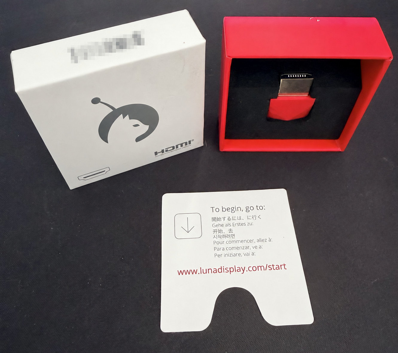 AstroPad Luna Display - HDMI Dongle for PC
