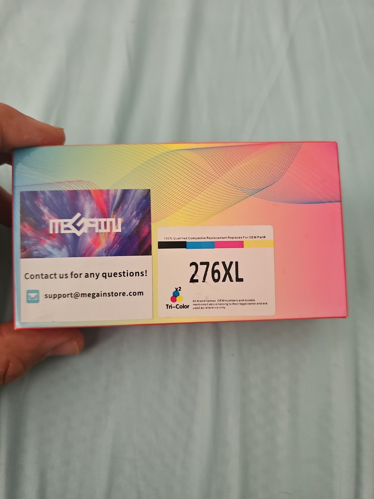 276XL Tri Color Ink Cartridges