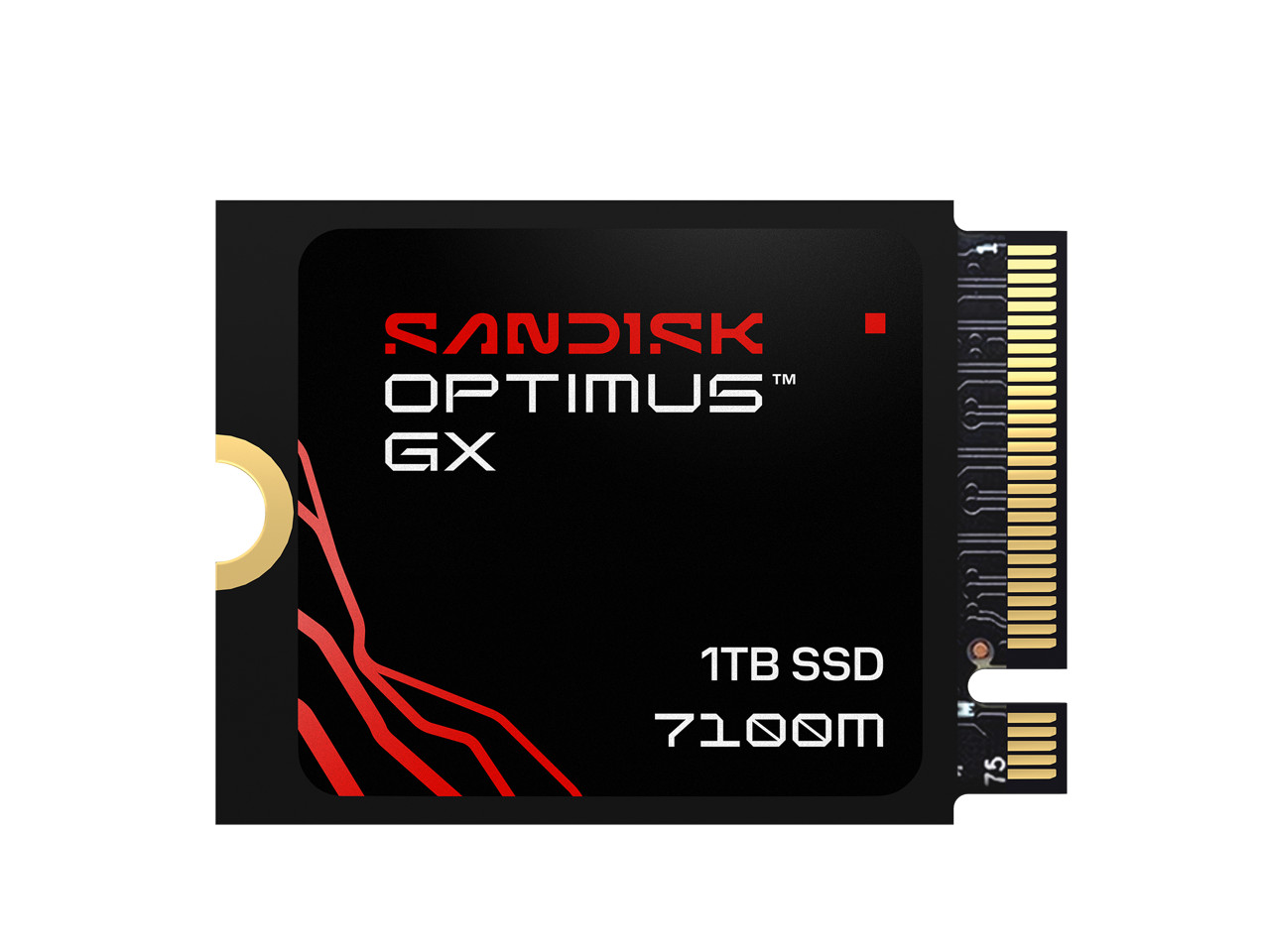 SANDISK Optimus™ GX 7100M PCIe® 4.0 x4 M.2 2230 NVMe™ 1TB SSD 3D NAND TLC