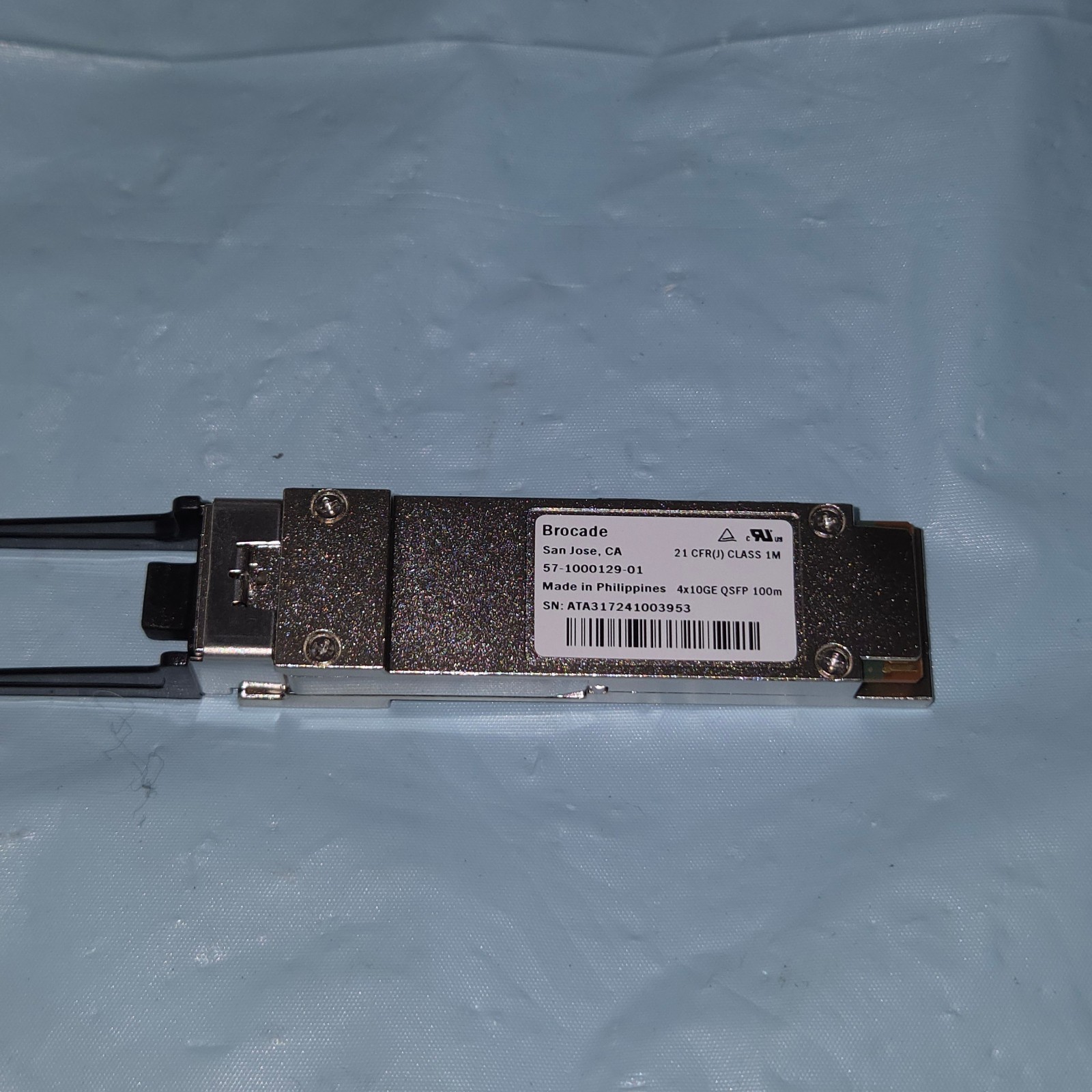 Brocade 57-1000129-01 4x10GE QSFP 100m Transceiver Module