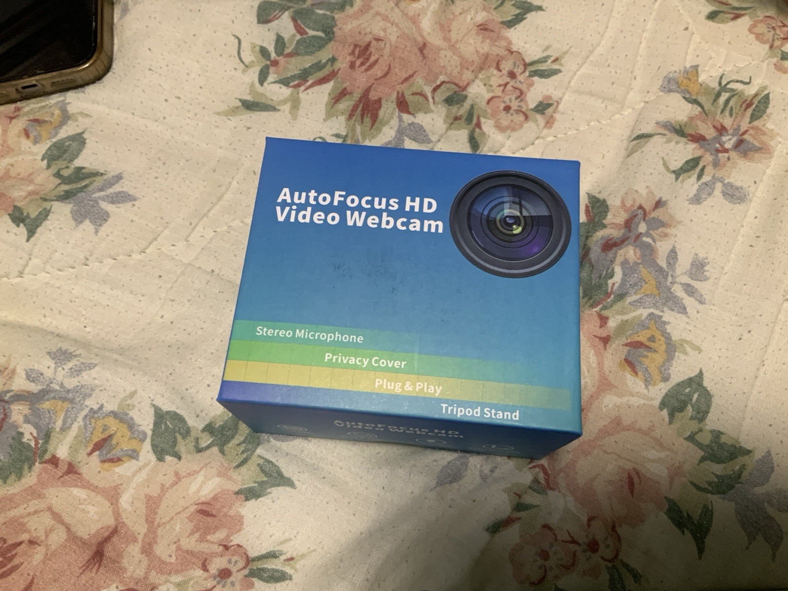 Webcam RoHS Autofocus HD Video Webcam Open Box TRIPOD STAND INCLUDED