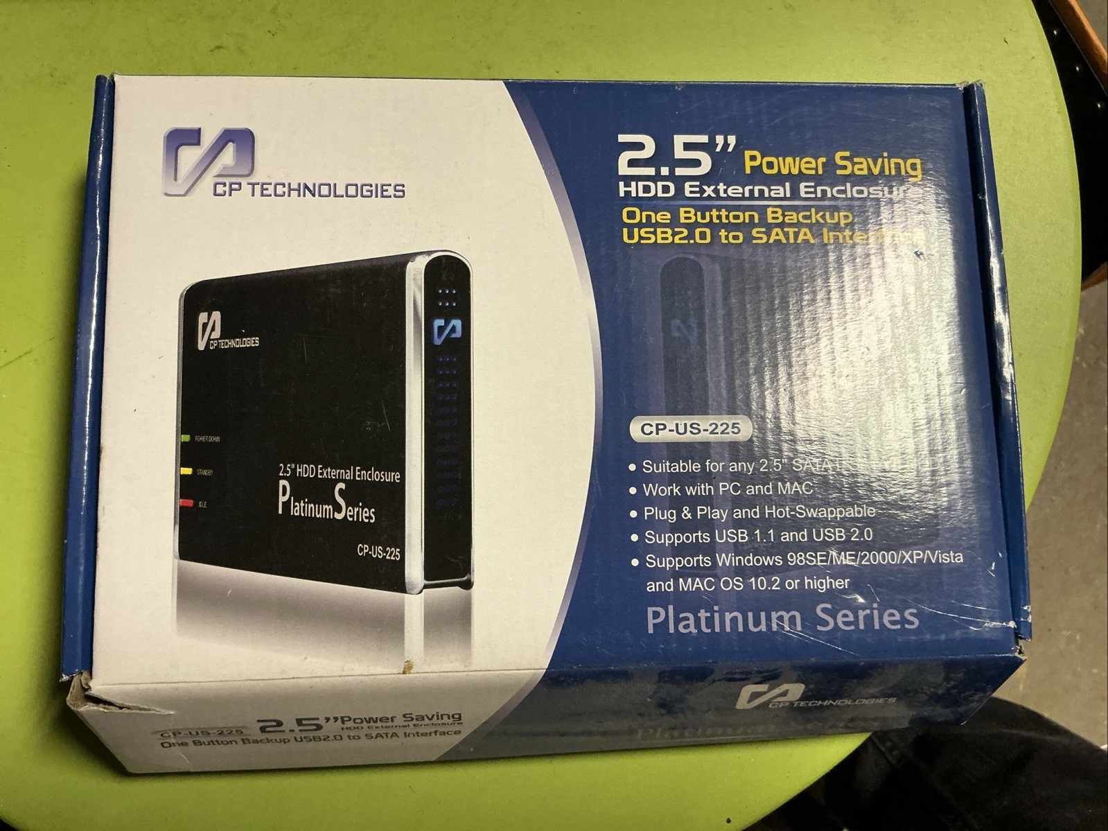 CP Technologies CP-Us-225 USB 2.0 External Storage Subsystem 3.5" Factory Sealed