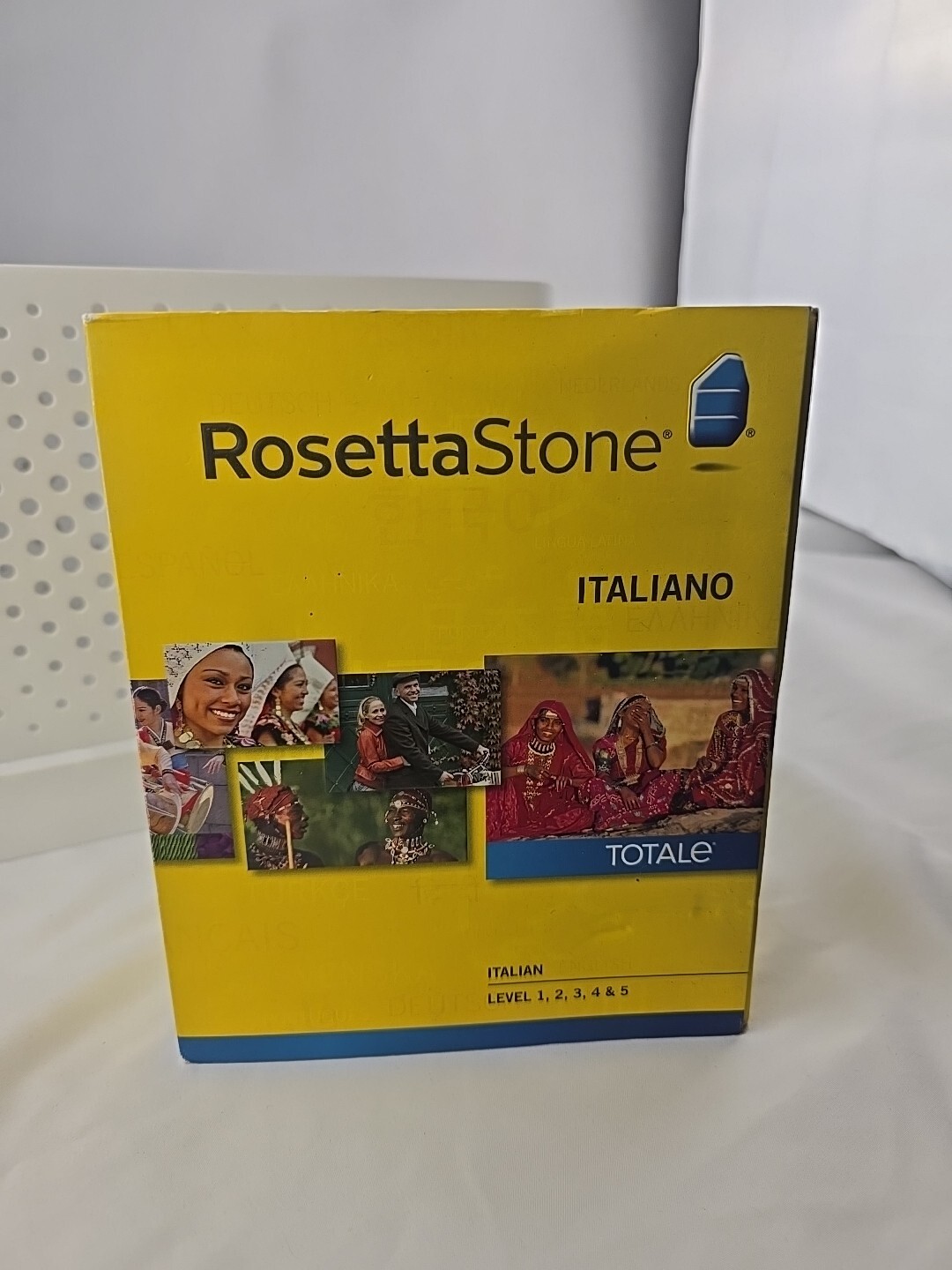  Italian Rosetta Stone:  Italiano Level 1, 2, 3, 4, 5  Totale New Sealed