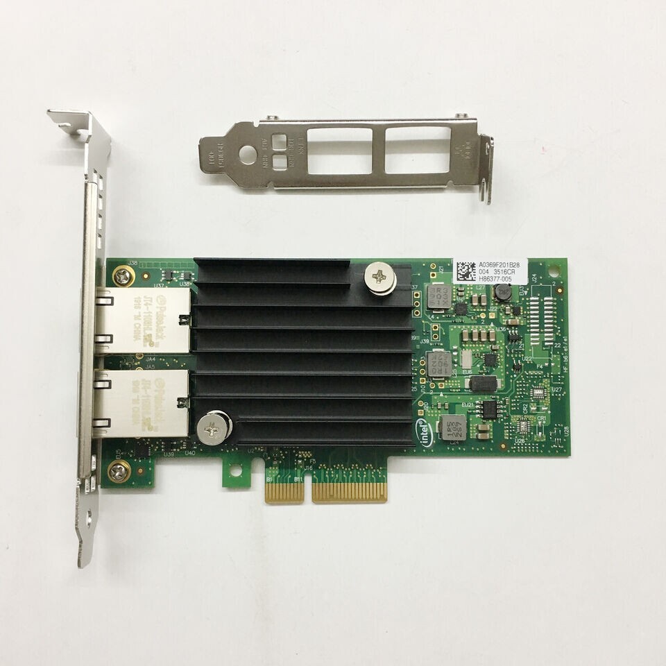 X550-T2 Intel 10Gb Ethernet Converged PCIe Network Adapter X550 T2 X550T2BLK