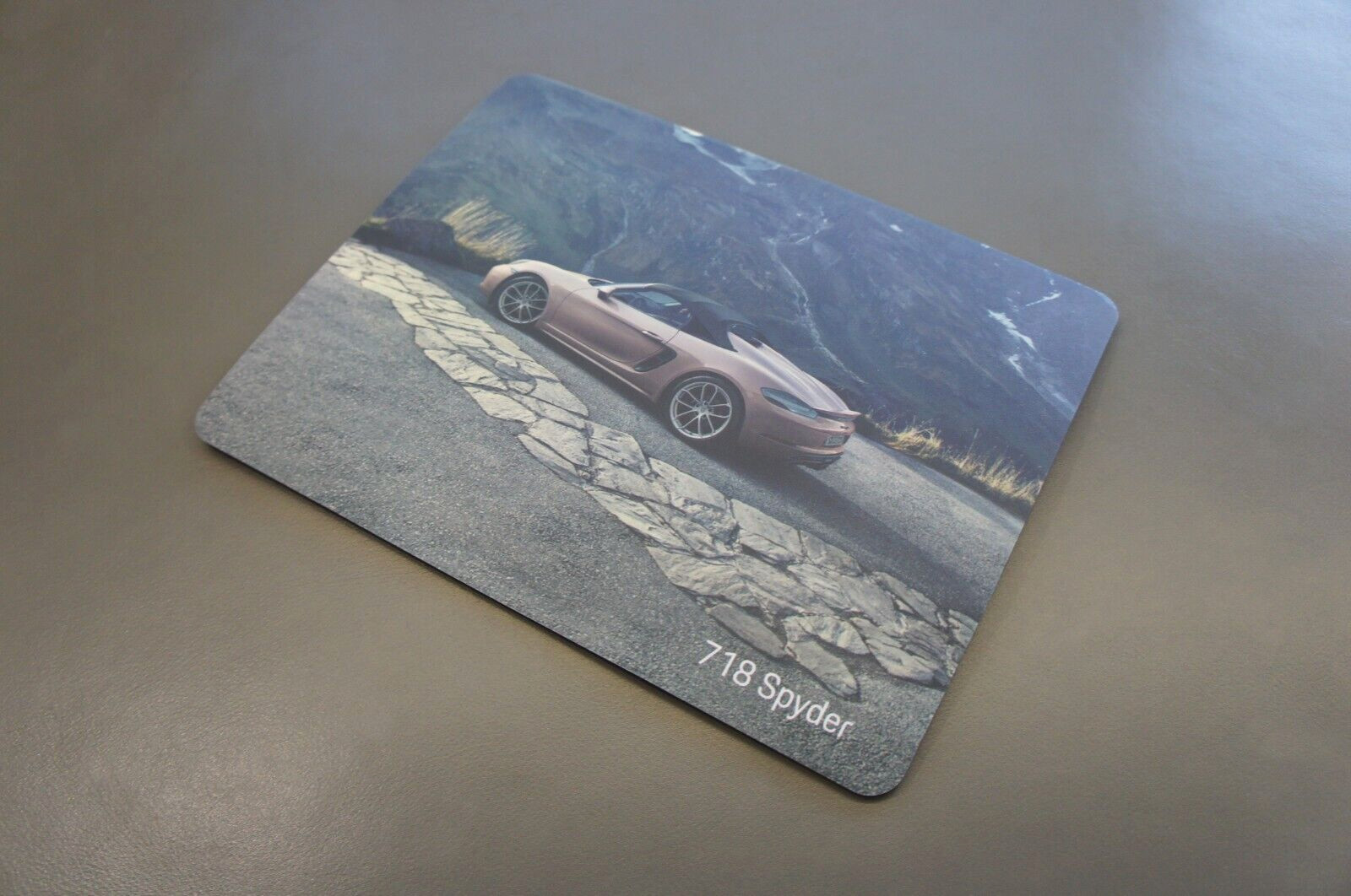 New Genuine Porsche 718 Spyder PC Desk Computer Laptop Mouse Pad Mat 24 x 19 cm
