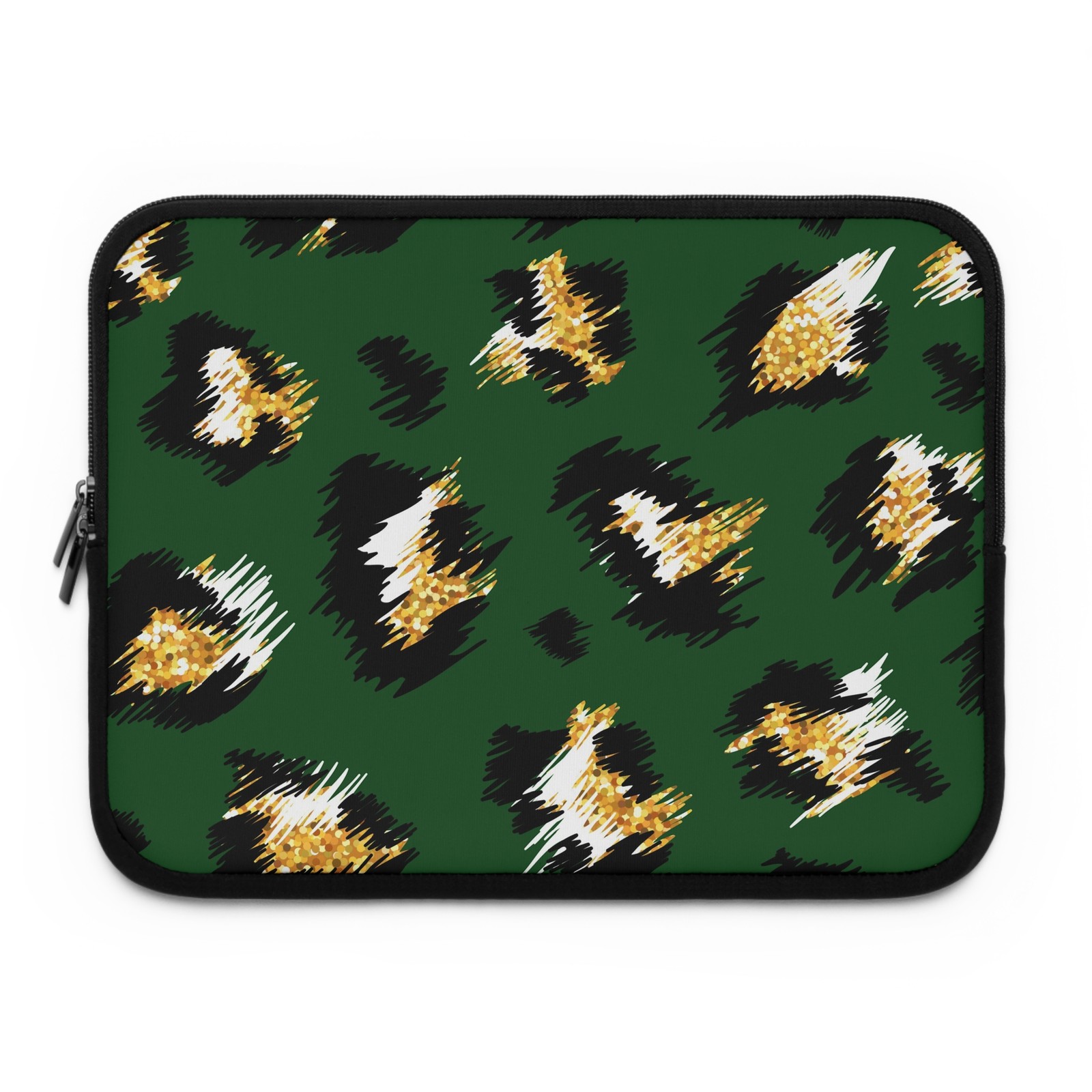Stylish laptop sleeve, school computer sleeve,  leopard print
