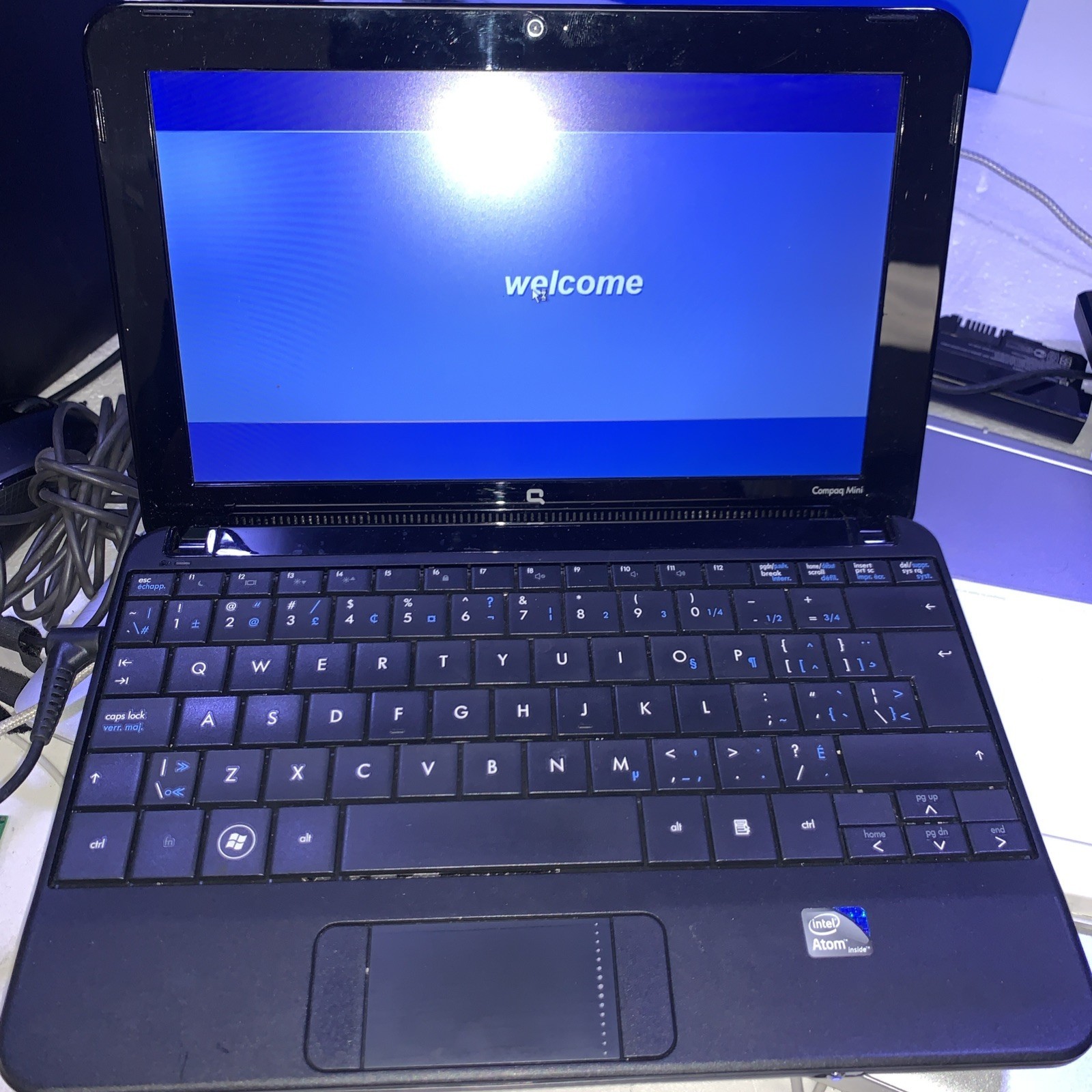 HP Compaq Mini 110 - Intel Atom N270 1.6GHZ 160GB HD 1GB RAM  Windows XP PRO SP3