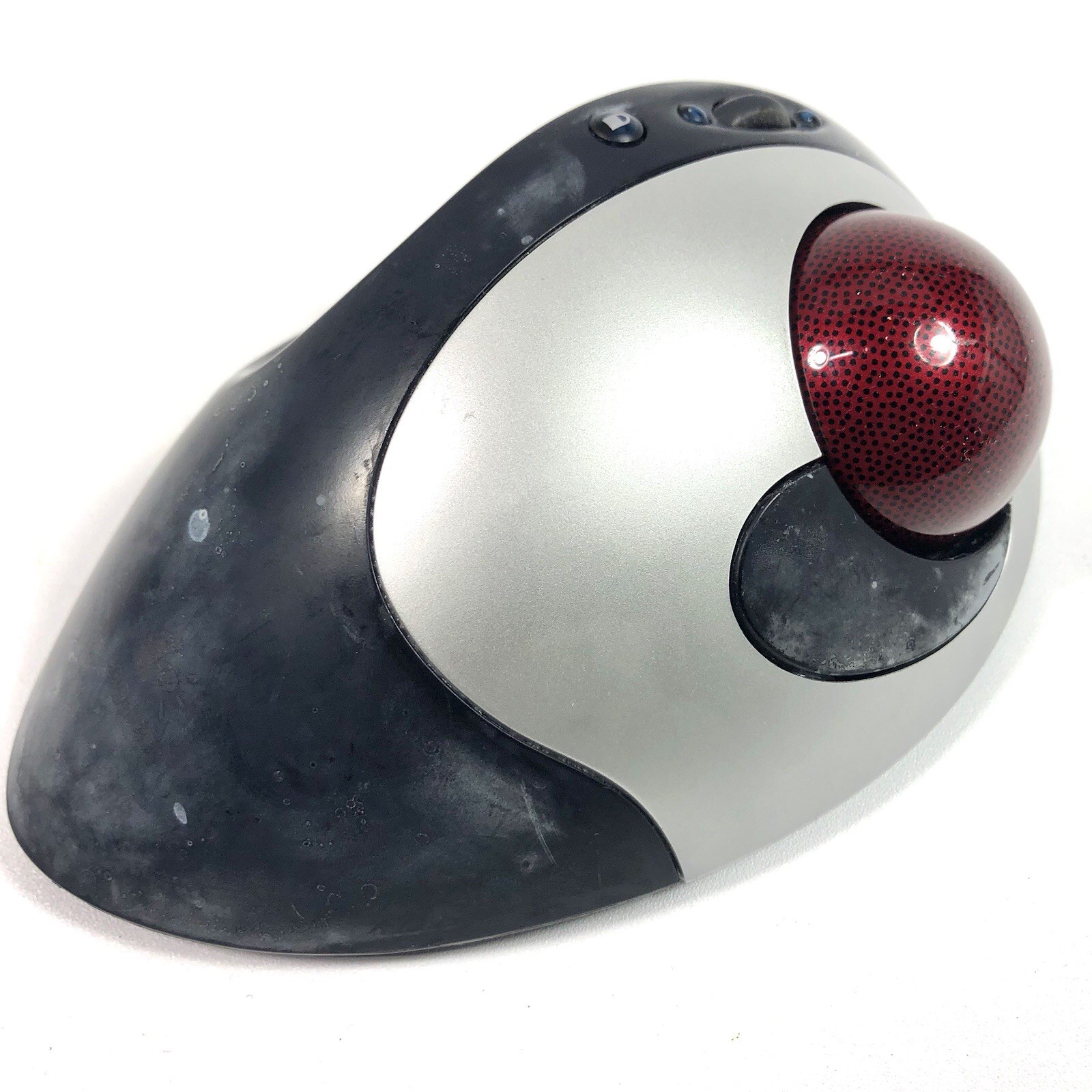 Logitech Cordless Optical TrackMan T-RB22 TrackBall Mouse No Receiver Untested