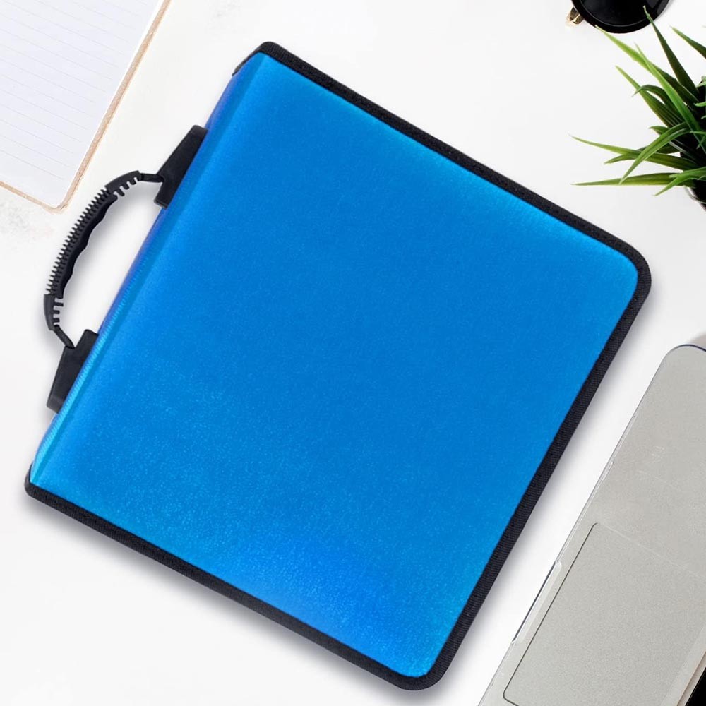 CD/DVD Case Binder, 400 Capacity CD/DVD Disc Case Booklet Album Box