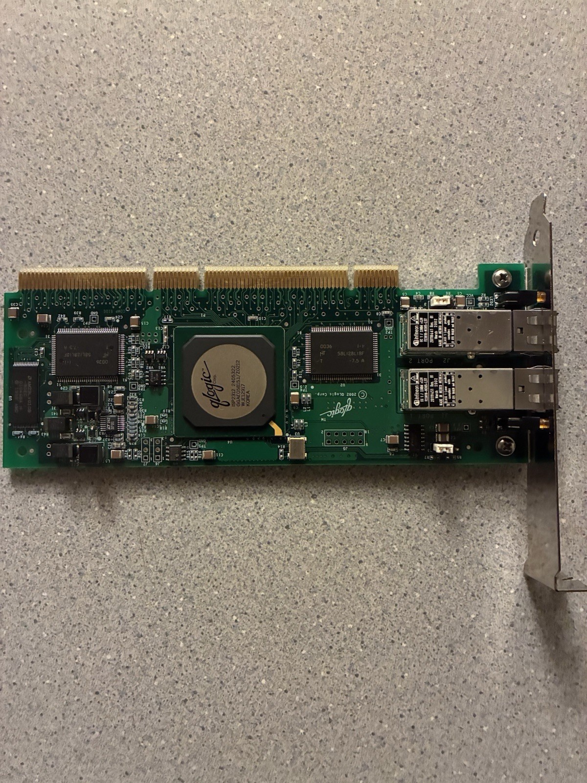 QLogic Dual-Port Fibre Channel HBA PCI-X 133 | ISP2312 | SAN Server Card