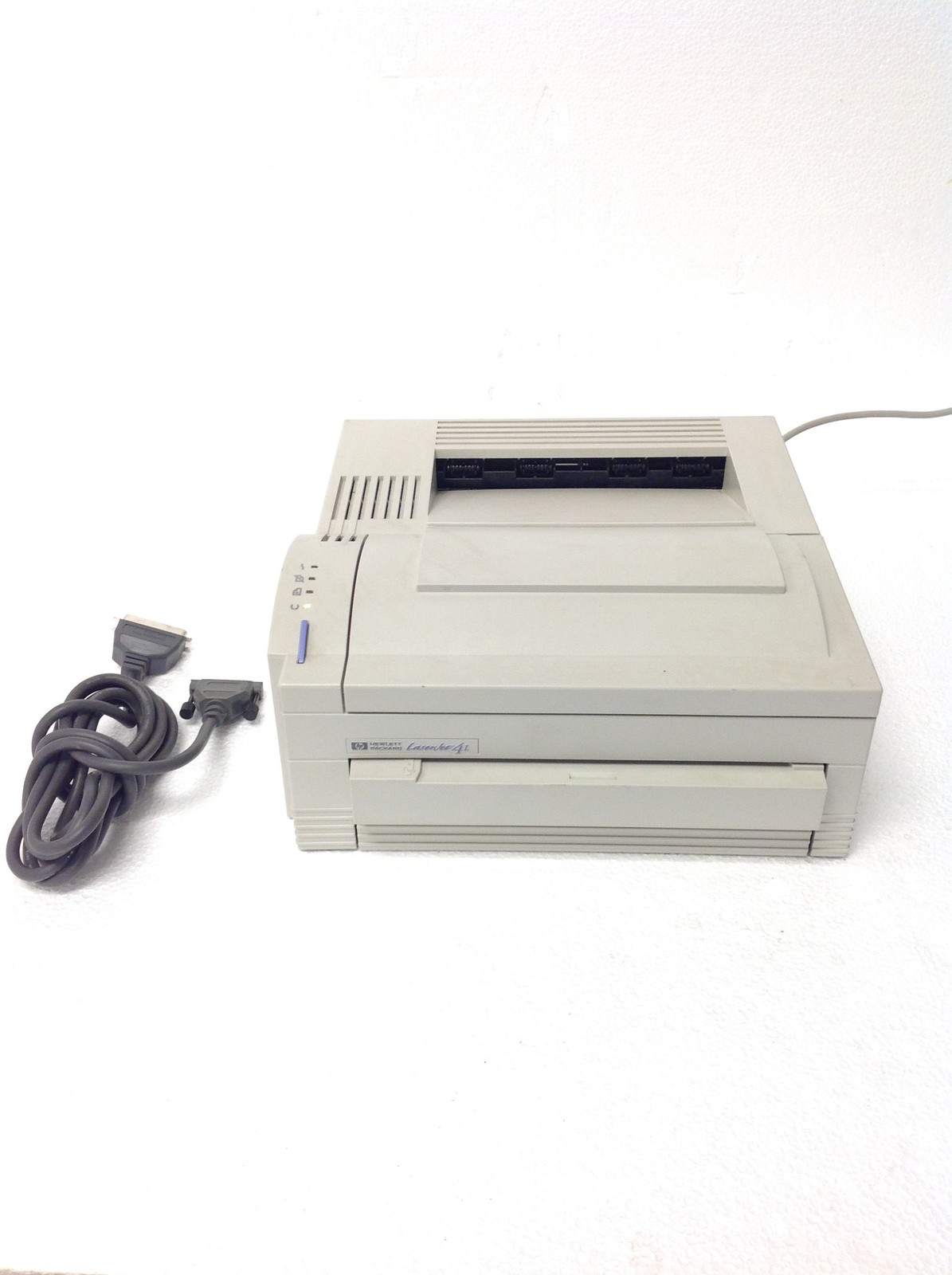 Vintage HP LaserJet 4L C2003A Compact 1MB Monochrome Laser Printer, No Toner