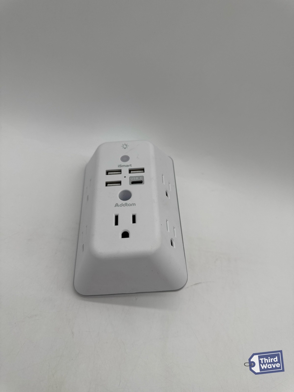 Surge Protector 5 Outlet Extender with Night Light and 4 USB Ports