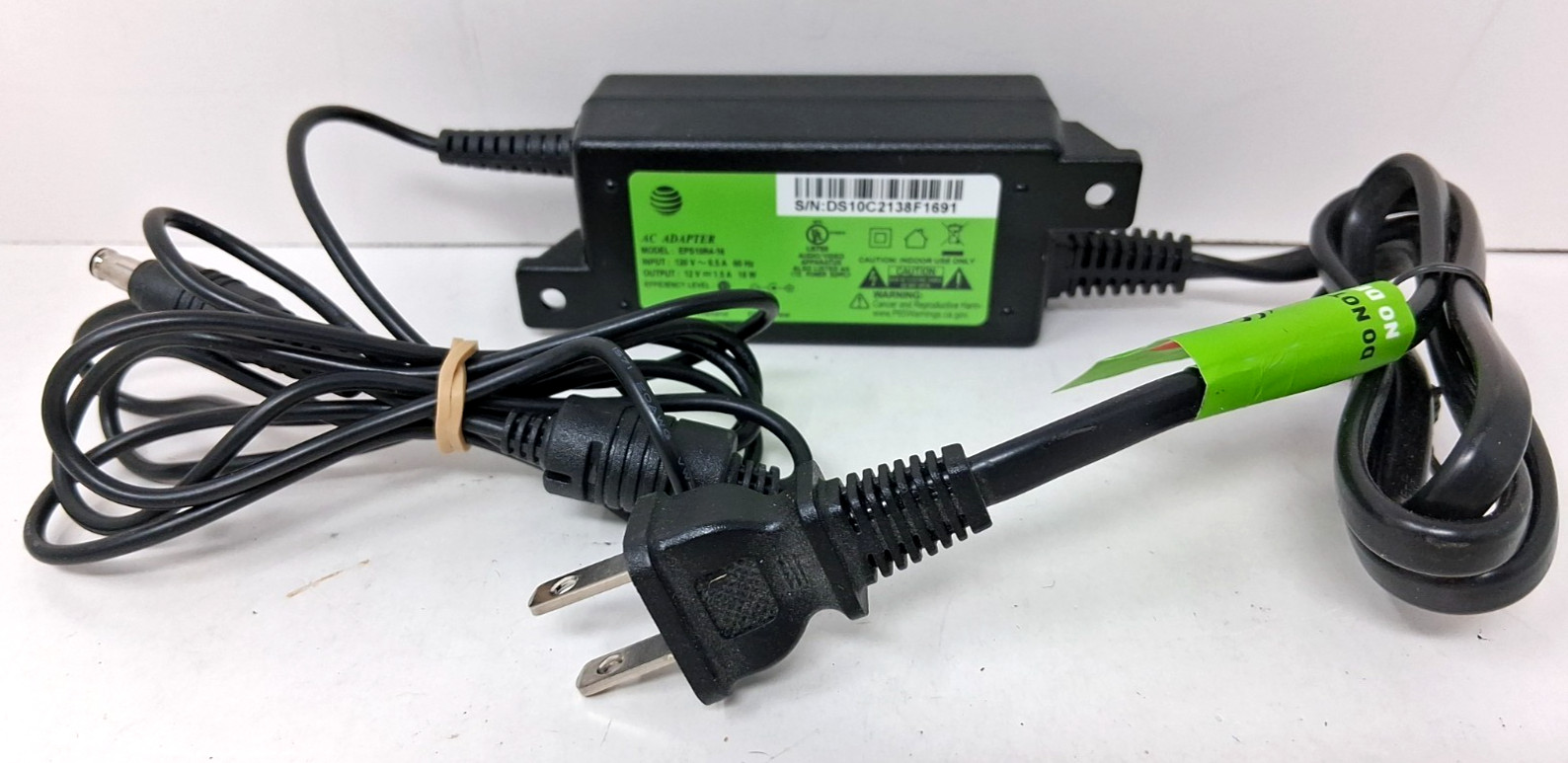 Genuine Directv AC Adapter Model EPS10R4-16,12V 1.5A,18W Input 120v Output 12v