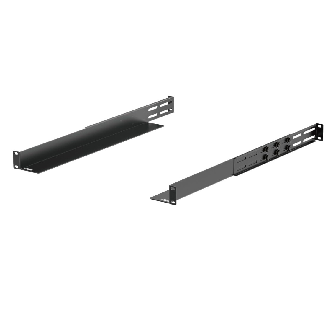 Tecmojo 1U Universal Rack Mount Rails,4-Post Server Rack Shelf Rail with 20.9"-3
