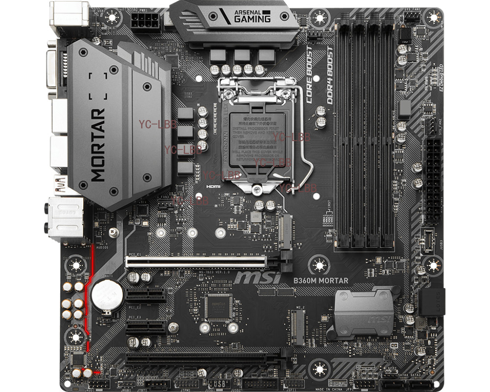 B360M-MORTAR B360 MSI Motherboard LGA 1151 Intel ddr4 Usb3.0 dvi hdmi MATX Moth