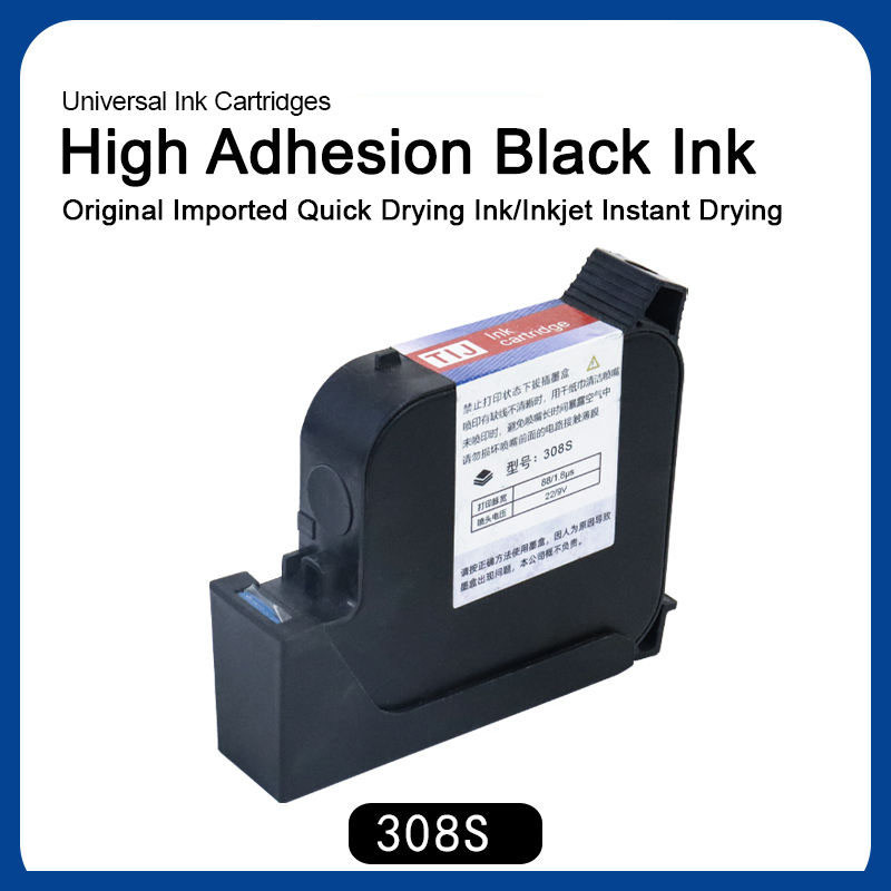 3 pieces 25.4mm Handheld Thermal Inkjet Printer Quick-Drying Ink Cartridge