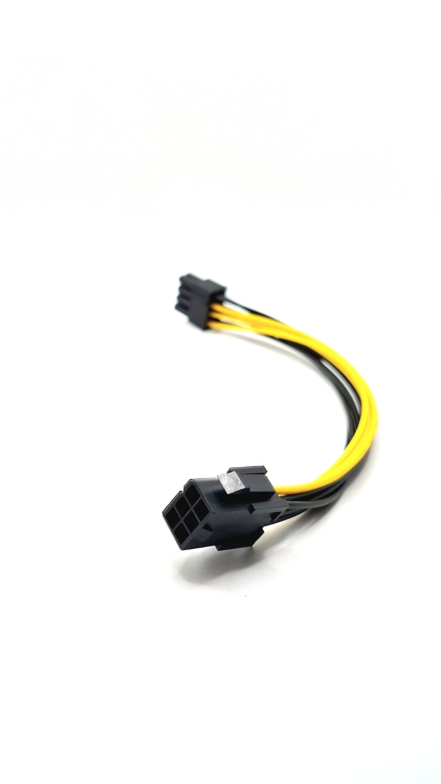 PC Building PSU 6-Pin to 8-Pin (2x6 Pin) PCIe Adapter for GPU
