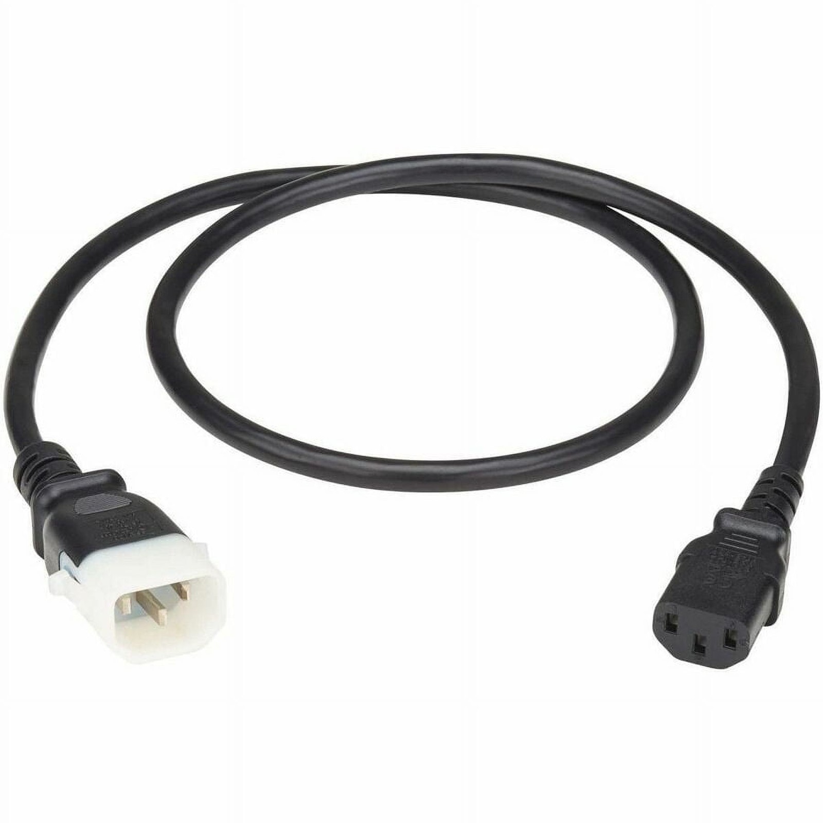 Tripplite P005E036 3ft C13 to P-Lock C14 Power Cords 6 Pack Black