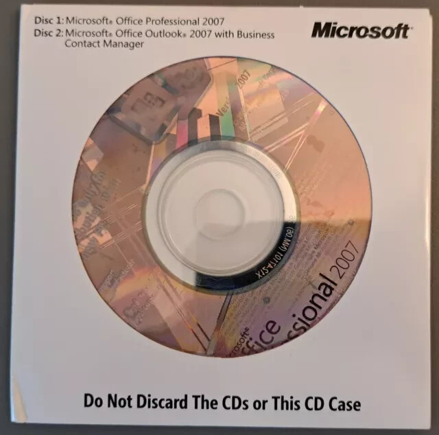 2007 POWERPOINT Professional Full Version  Pro BRAND NEW  OFFICE OUTLOOK