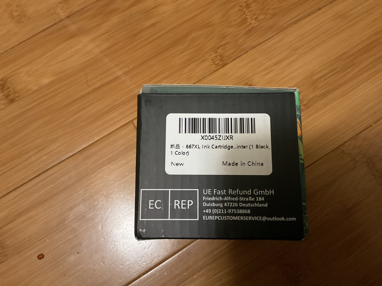 667XL 667 XL Black and Color Replacement for HP 667 XL 667 Ink Cartridges for