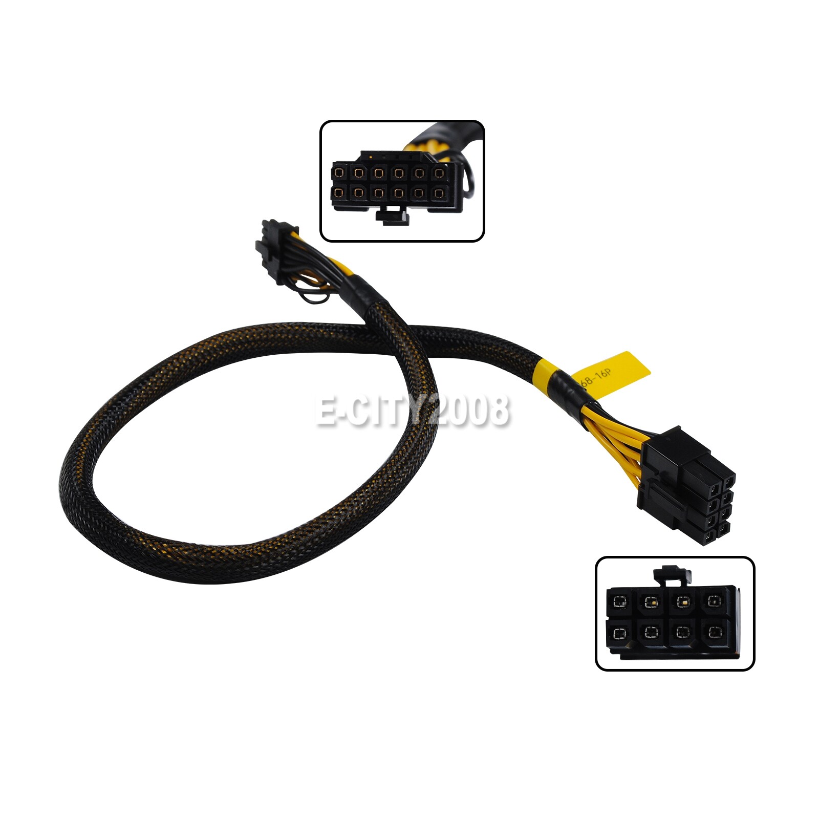 Inspir 5468 M5 M6 Server to GPU Graphics Card Power Cord 8Pin to Mini 16Pin 50cm