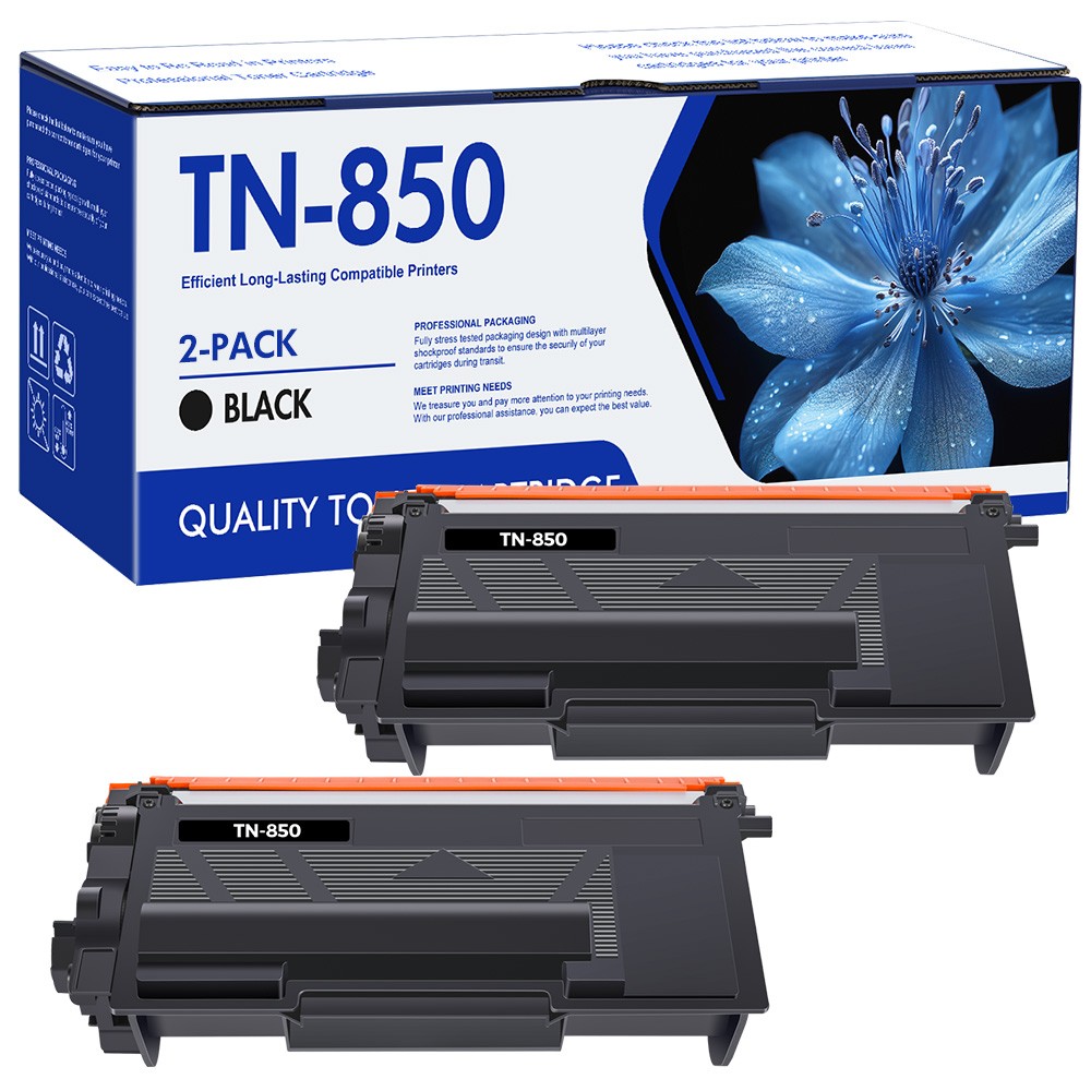 2x TN850 TN 850 Toner Compatible with Brother HL-L5200DW MFC-L6900DW MFC-L5850DW