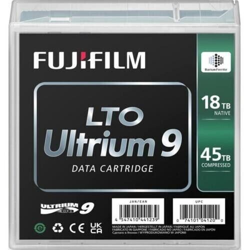 Fuji LTO9 Tape Cartridge (5 Pack) #16659047 Ultrium 45TB - NEW