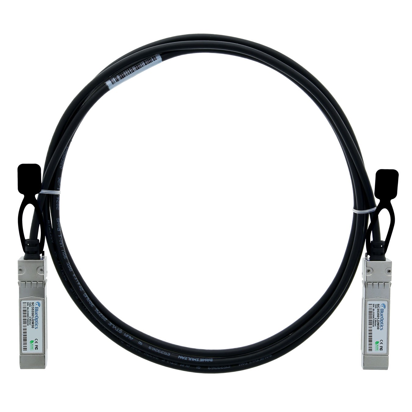 HPE BladeSystem 487652-B21 Compatible BlueLAN DAC SFP+ SC353501J1M30