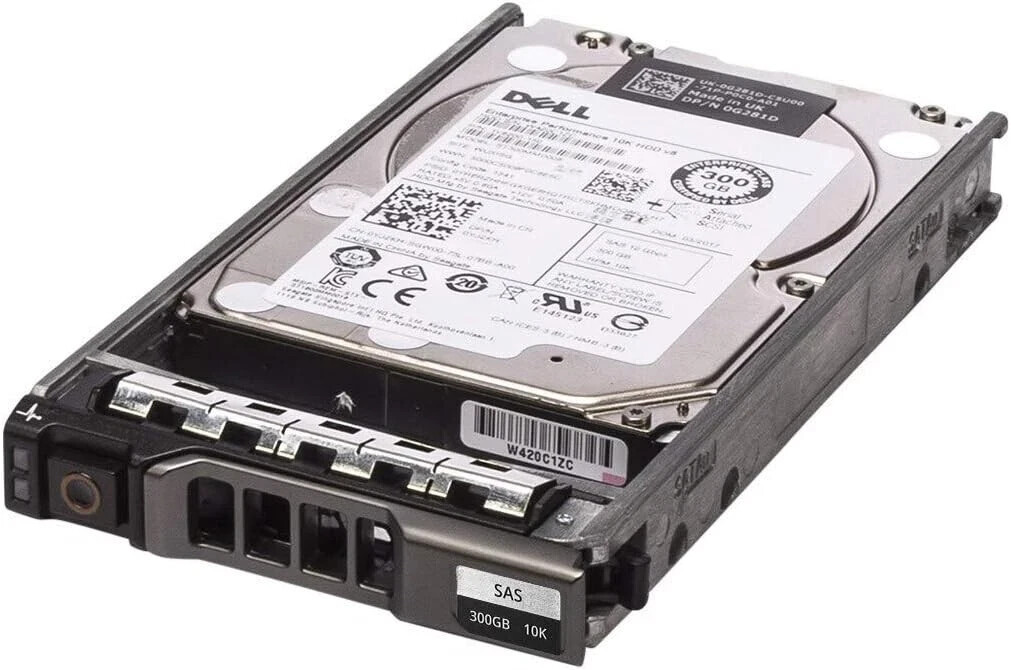 Dell 400-AJOU 300GB 10K RPM 3.5" SAS 12Gbps Enterprise HDD 0YJ2KH ST300MM0008 OE