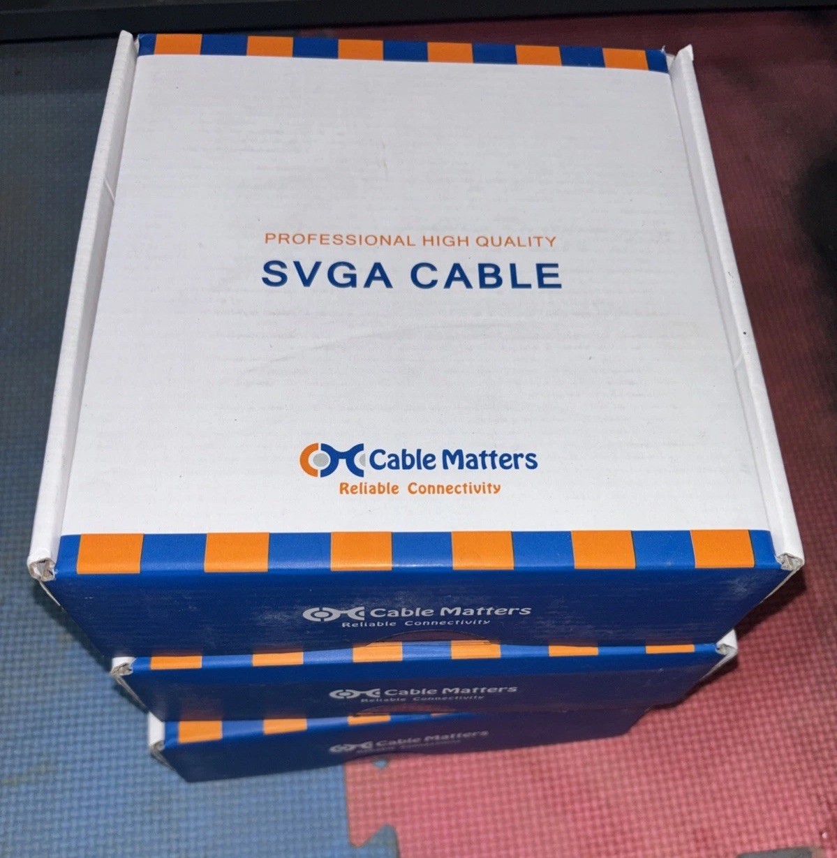 Cable Matters SVGA Monitor Cable W/ 3.5mm Stereo Audio  25’ NEW IN BOX Lot Of 3