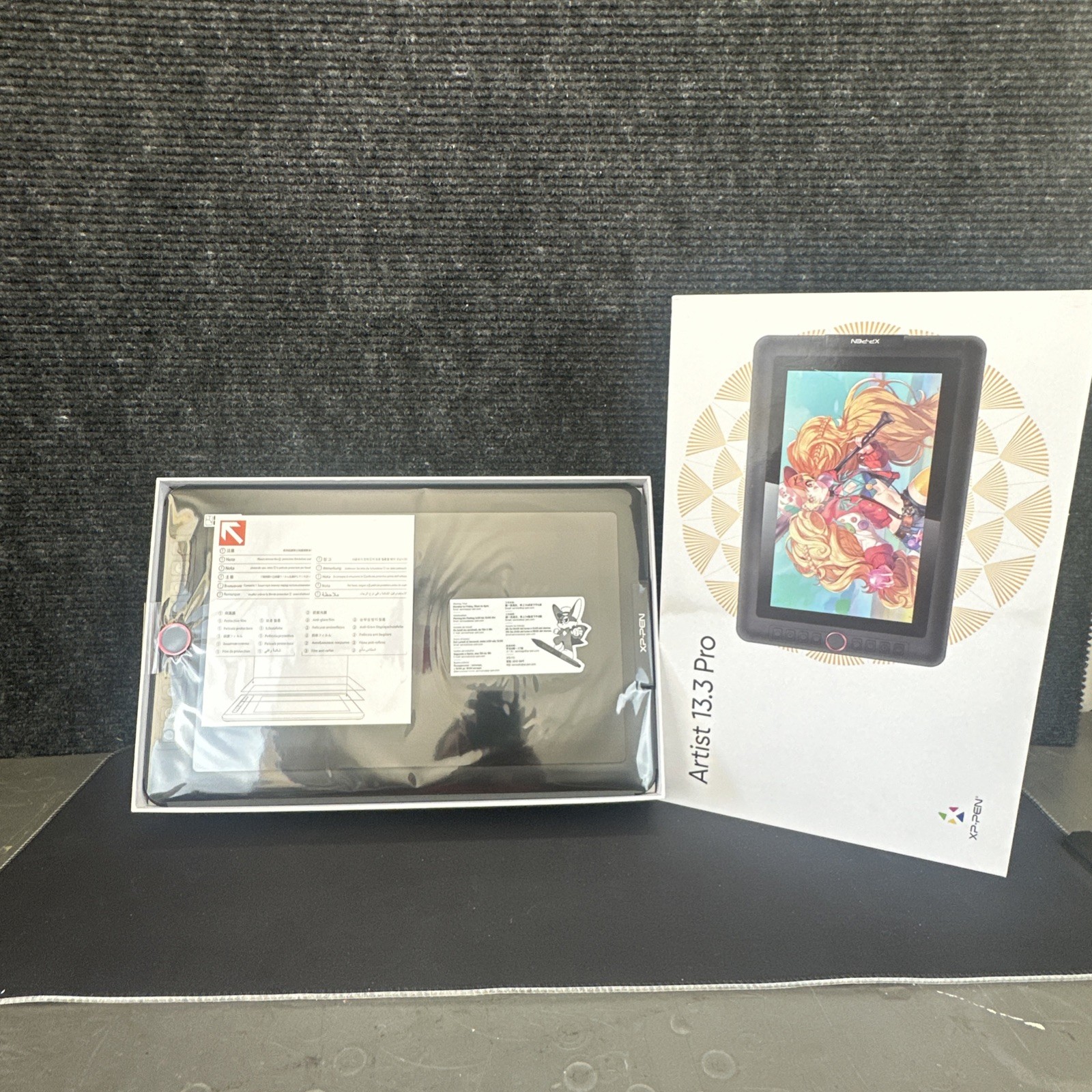XP-Pen Artist 13.3 Pro Drawing Display Tablet 1920x1080 Brand New Complete