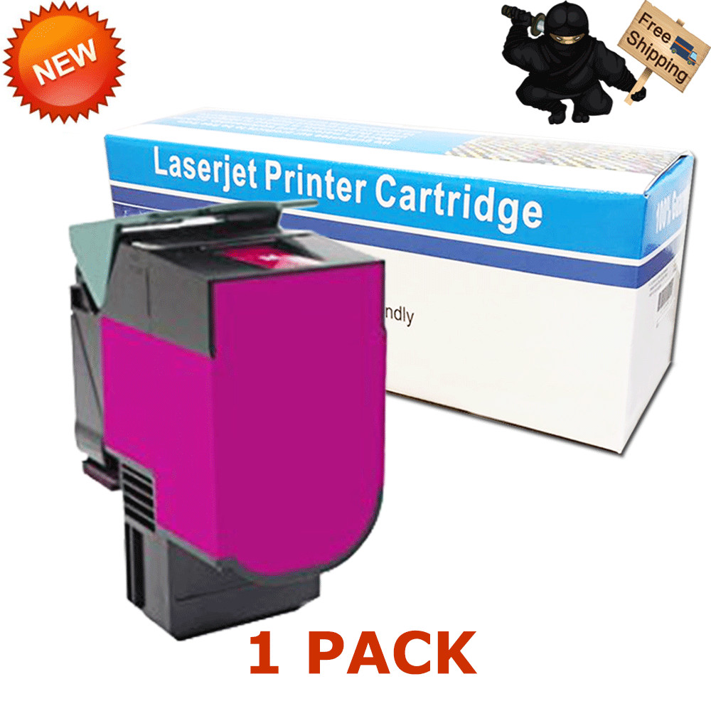 Magenta Toner For Lexmark CX510de CX410de 801HM 800H3 80C1HM0 80C0H3 3K Pages