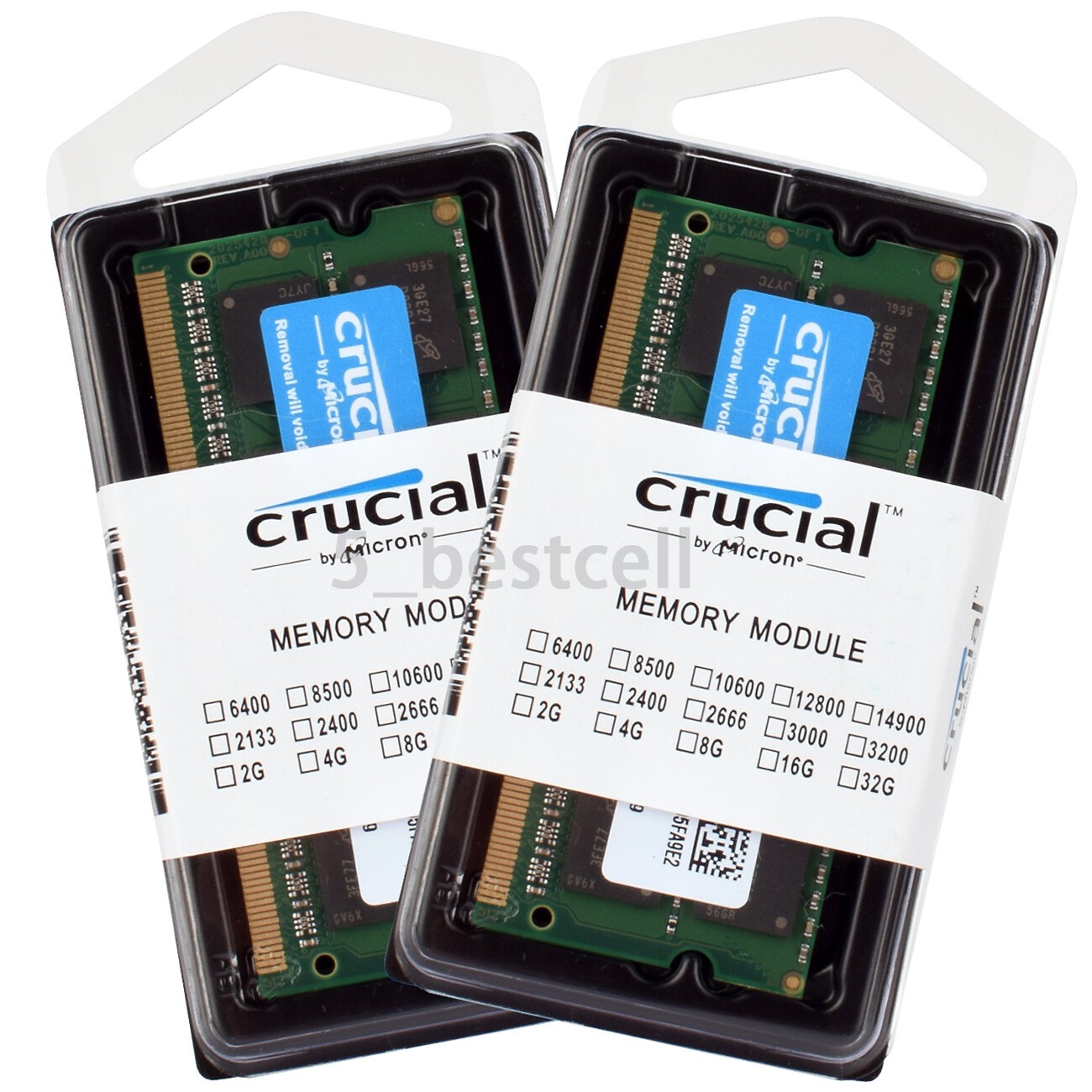 Crucial 16GB (2x8GB) DDR3 1333 MHz 2RX8 PC3-10600S SO-DIMM Laptop Memory For HP