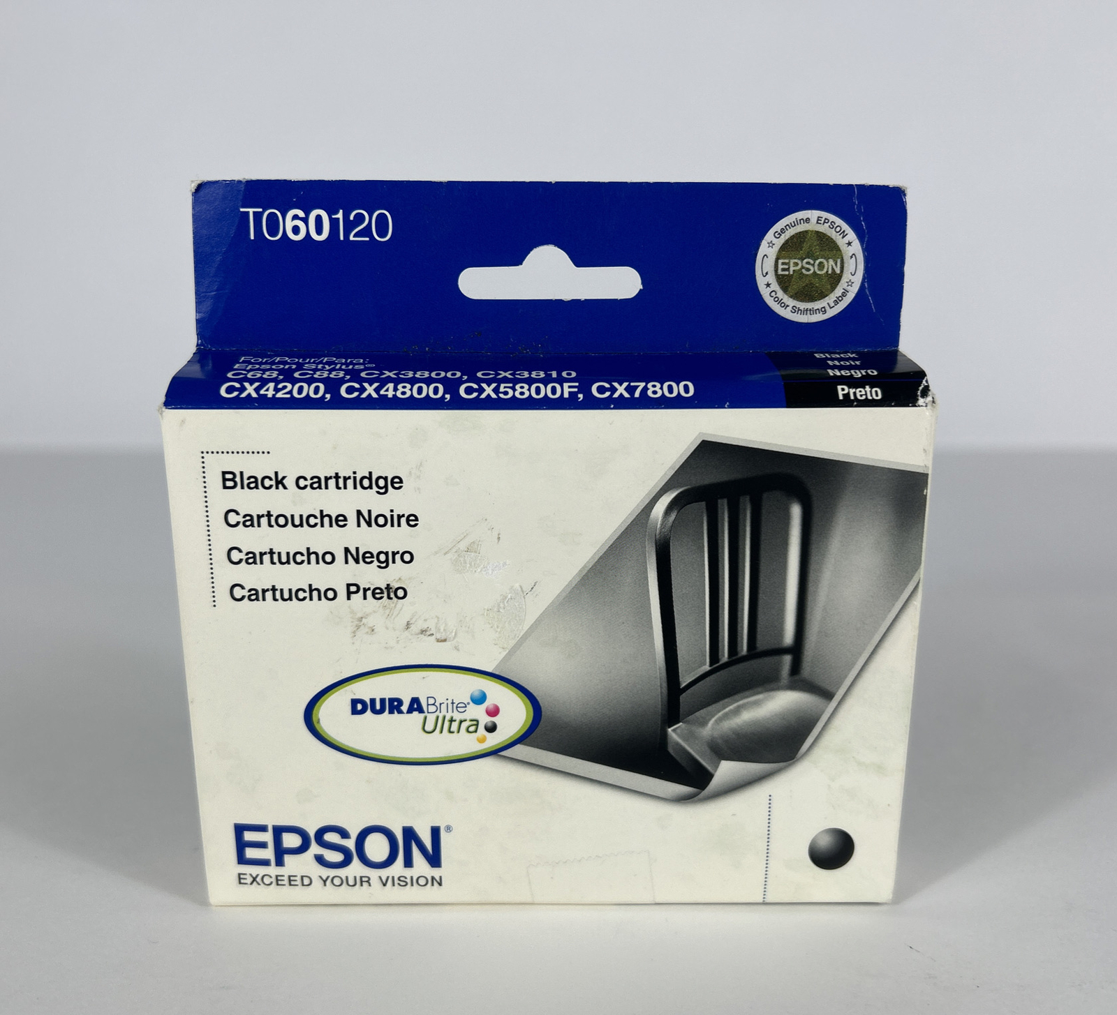 Epson Black Cartridge TO60120