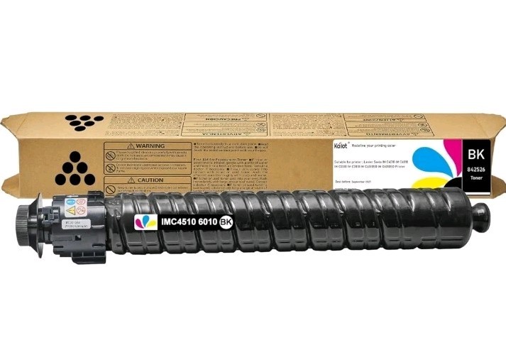 IM C4510 IM C6010 Toner Cartridge Black 842526 Replacement for Lanier Savin...