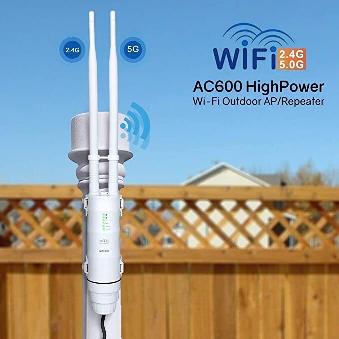 Long Range Router Outdoor WiFi Range Extender Wireless Access Point 1200/600/300
