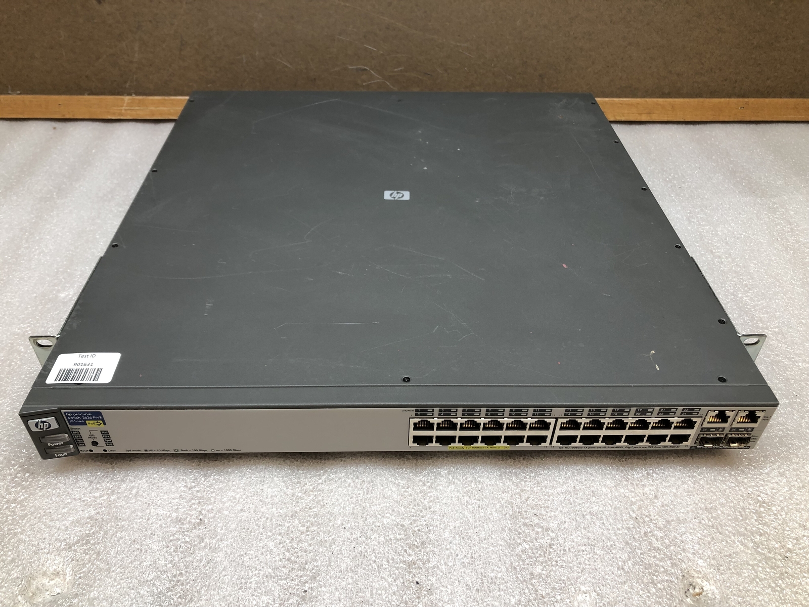 HP ProCurve 2626-PWR 24 Port 10/100Base-TX Fast Ethernet Switch J8164A