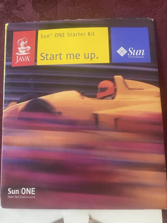 Java Sun ONE Starter Kit, Complete w 8 Discs + Certification Key