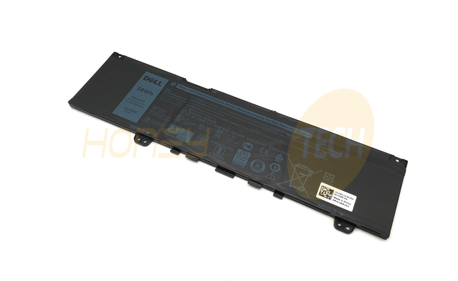 GENUINE DELL INSPIRON 7370 7373 7380 3CELL 38WHR BATTERY F62G0 RPJC3 TESTED