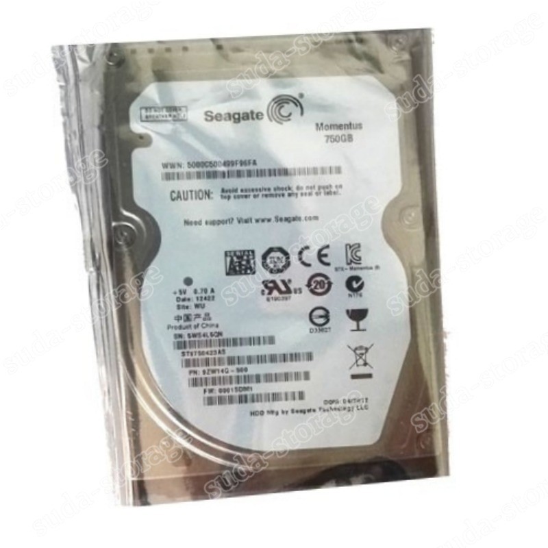 1PCS Seagate Momentus 750GB ST9750423AS 5400RPM SATA 2.5" Laptop HDD Hard Disk
