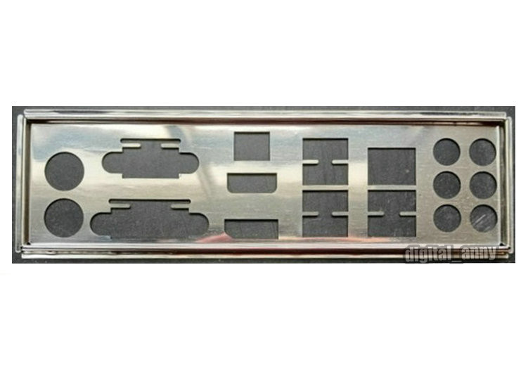 OEM I/O Shield For Gigabyte GA-Q77M-D2H Motherboard Backplate IO