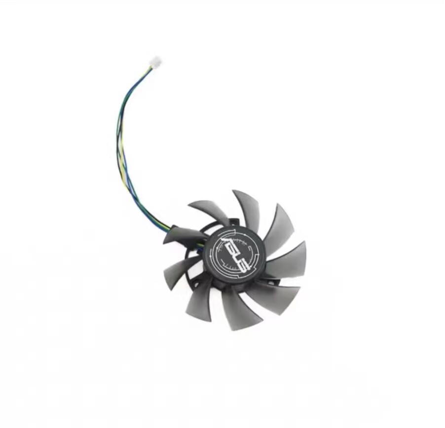 Hellhound Graphics Card Fan FD8015U12S For ASUS CERBERUS-GTX 1050/1050TI Parts ~