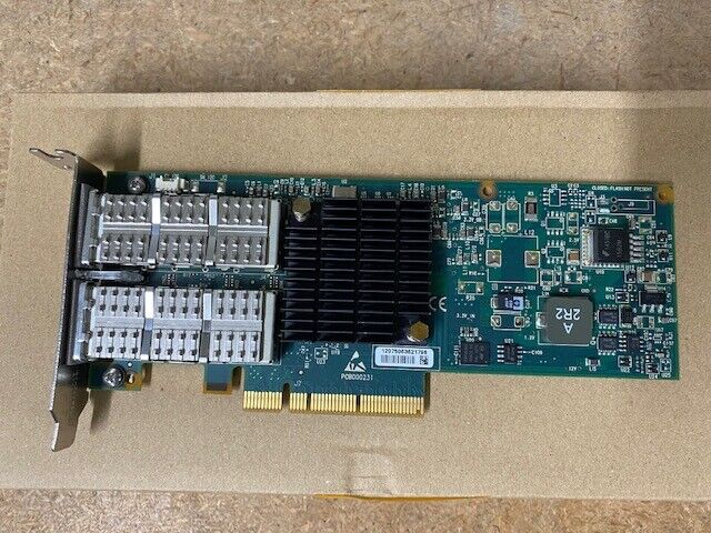 MELLANOX MHQH29B-XSR 40Gbps 2 PORT QDR INFINIBAND ORACLE P/N: 375-3696-01 PCIe 
