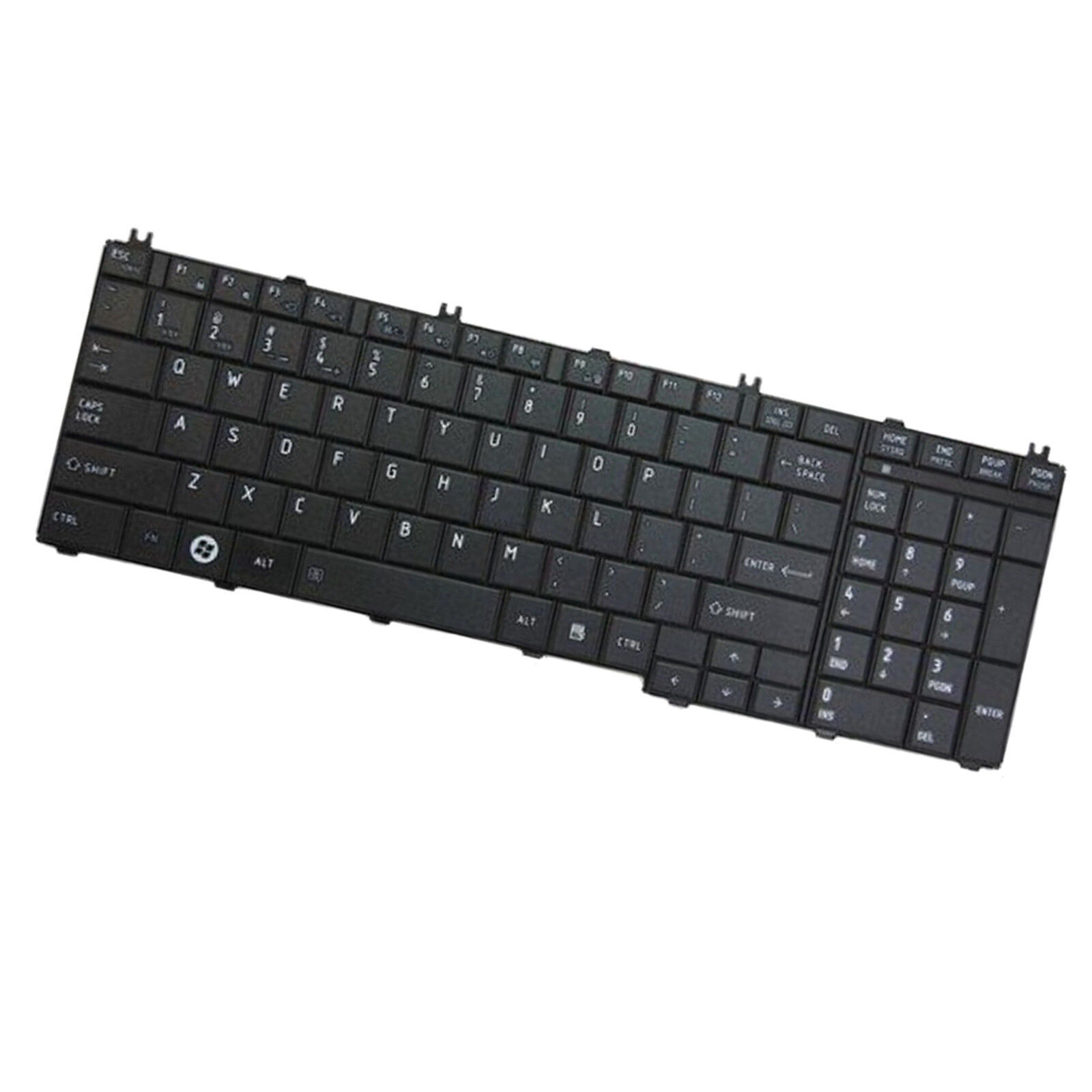 HQRP Keyboard for Toshiba Satellite L755-S5280 L755-S5281 L775-S7245 L775-S7248
