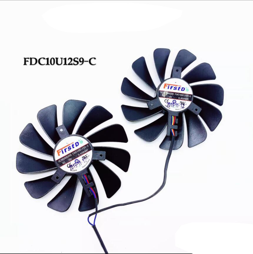 Black Wolf Edition Graphics Card Dual Fan For XFX RX 5700 XT 8GB